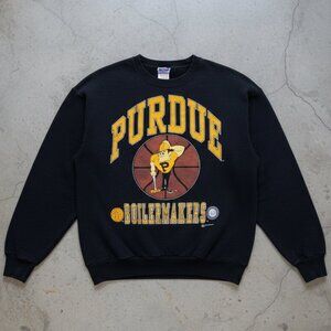 Vintage Purdue Boilermakers Basketball Sweatshirt – Retro College Sports